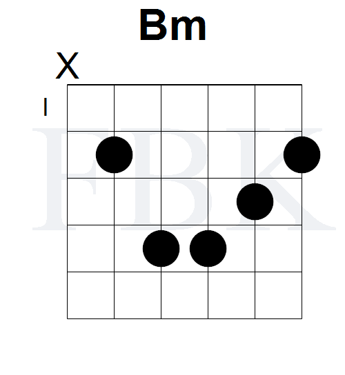 Bm Bar Chord Position 2